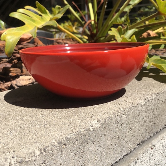 4 New Red LE CREUSET Bowls - Picture 3 of 5